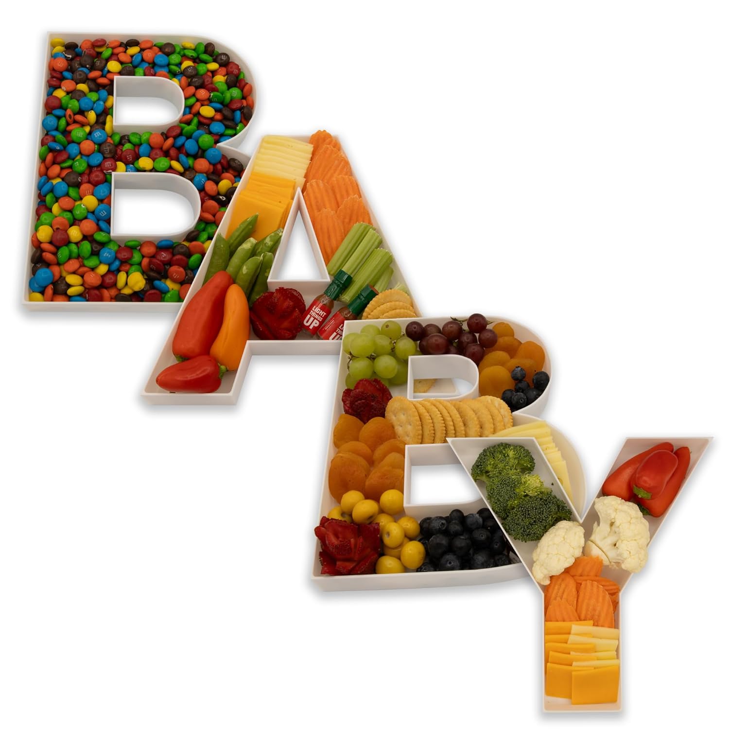 Baby Food Options - Food Fillable Letters Shaped Sweets Flower