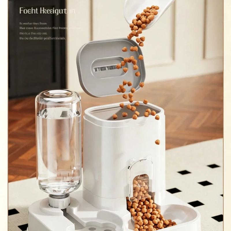Baby Food Cat - 2 in 1 Pet Feeder Water