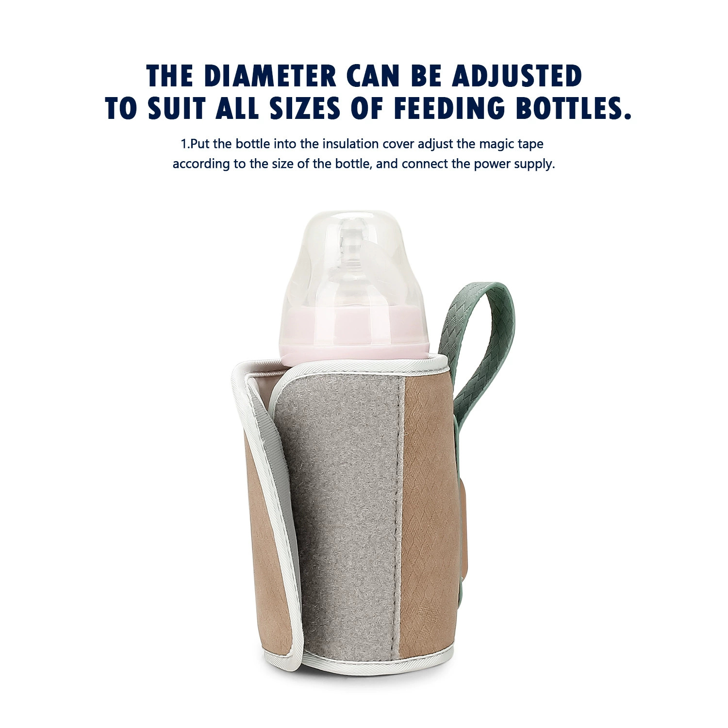Baby Food Warmer - Baby Bottle Warmer Bag USB Powered