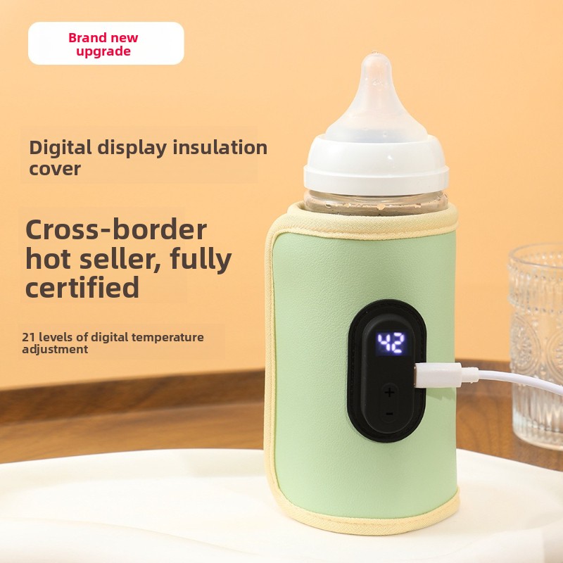 Baby Food Warmer - Portable Digital Display Baby Bottle Warmer
