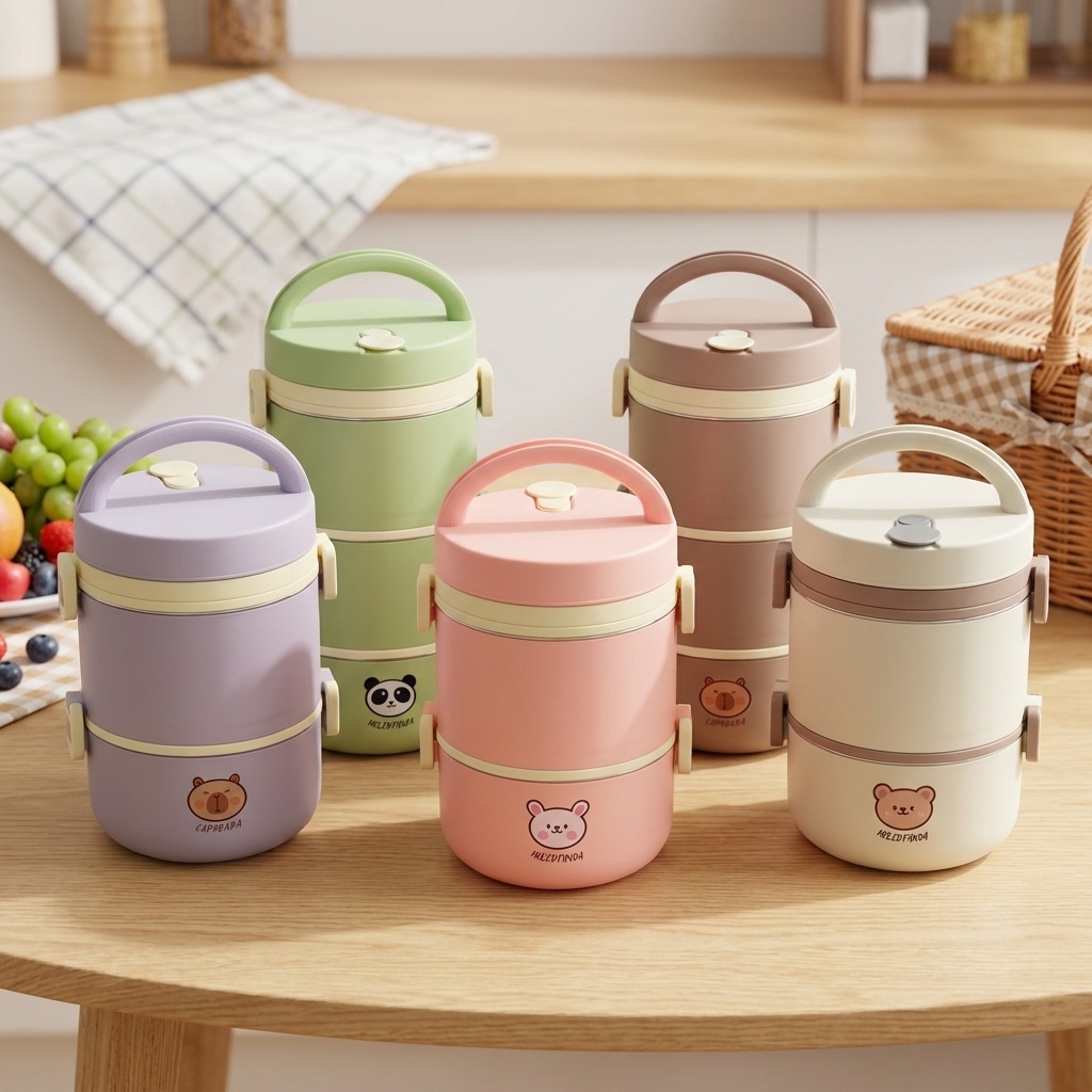 Baby Food Warmer - 304 Stainless Steel Thermal Lunch Box