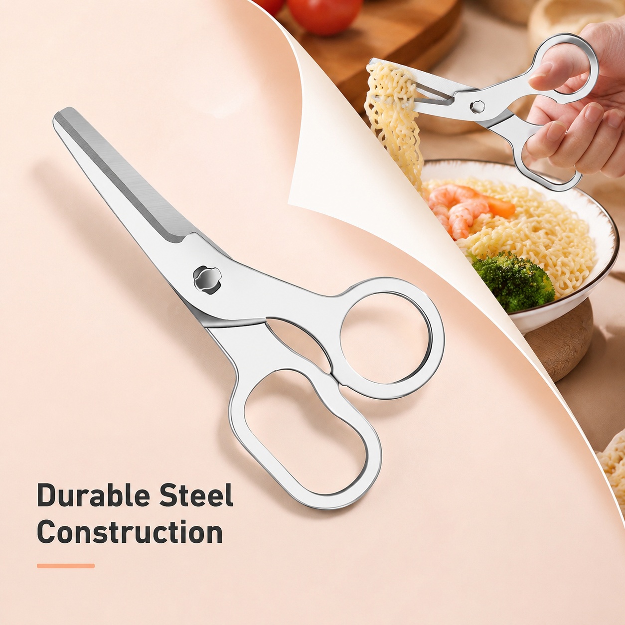 Veggie Baby Food - Baby Food Scissors - Food-Grade Stainless