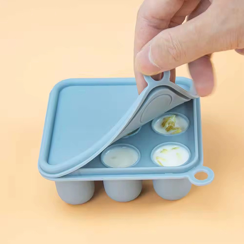 Baby Food Options - Silicone Baby Food Freezer Tray with