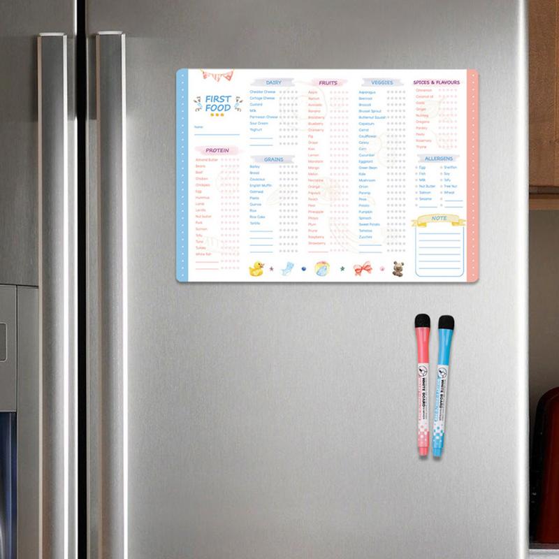 Baby First Foods Checklist Mag - đánh giá và giá Baby Food Tracker