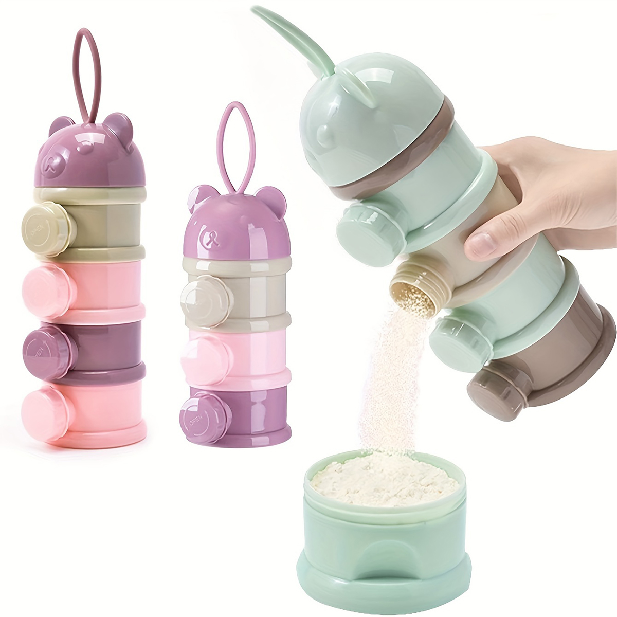 Large Capacity Baby Milk Powde - đánh giá và giá Baby Food Options
