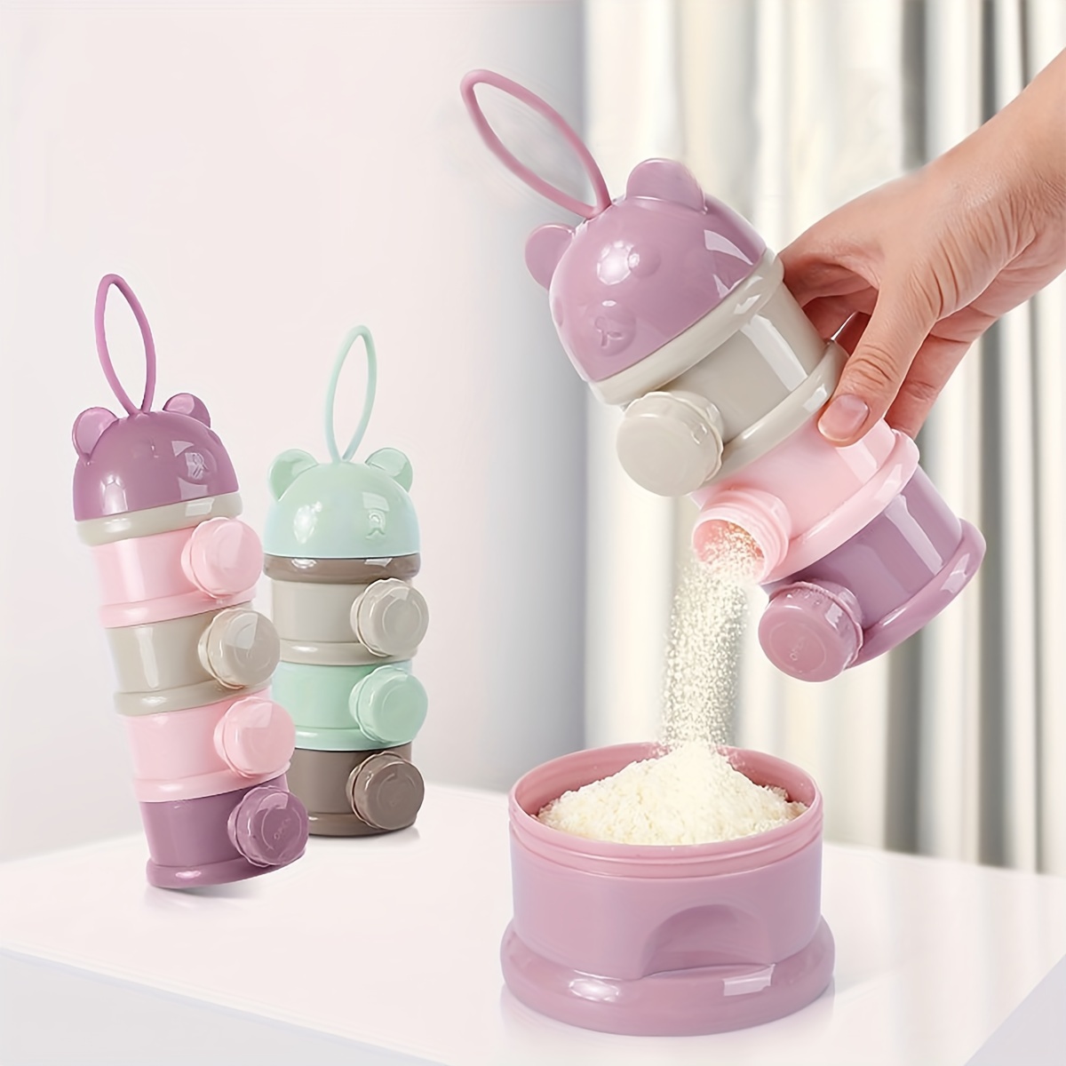 Large Capacity Baby Milk Powde - đánh giá và giá Baby Food Options