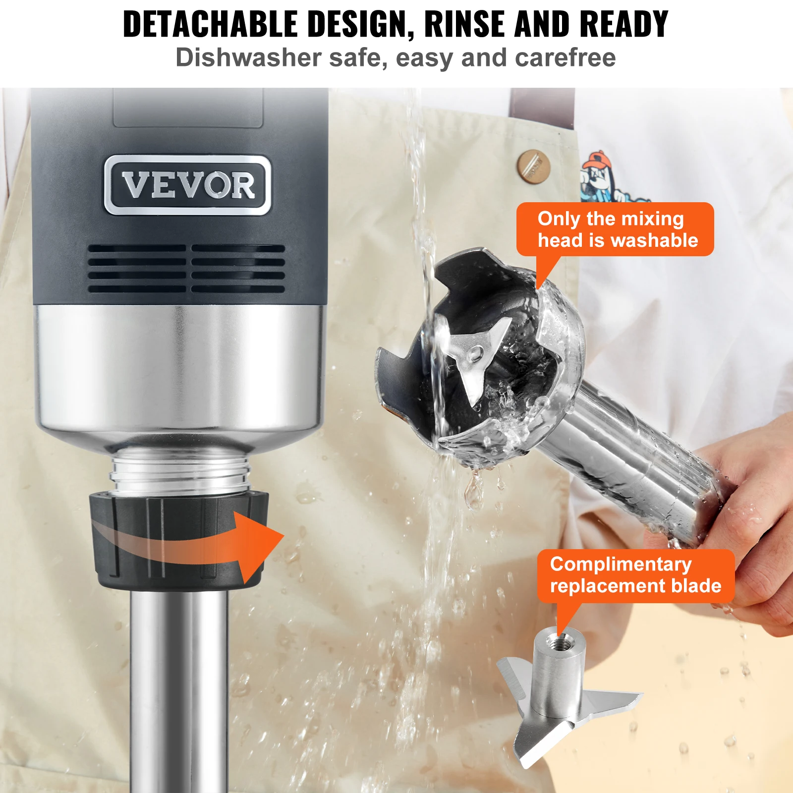 %a Commercial Immersion Blende - đánh giá và giá Baby Food Hand Blender