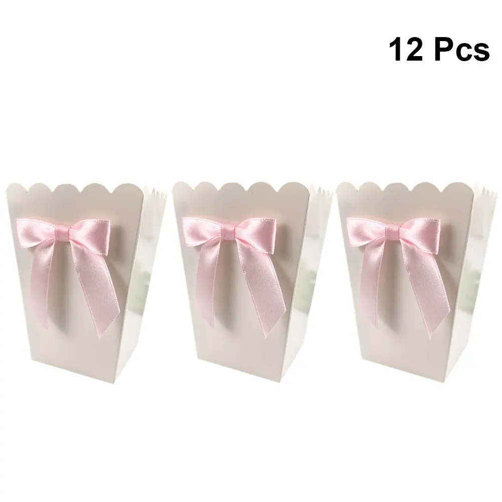 12pcs Pink Bow Popcorn Box Par - đánh giá và giá Baby Food Options