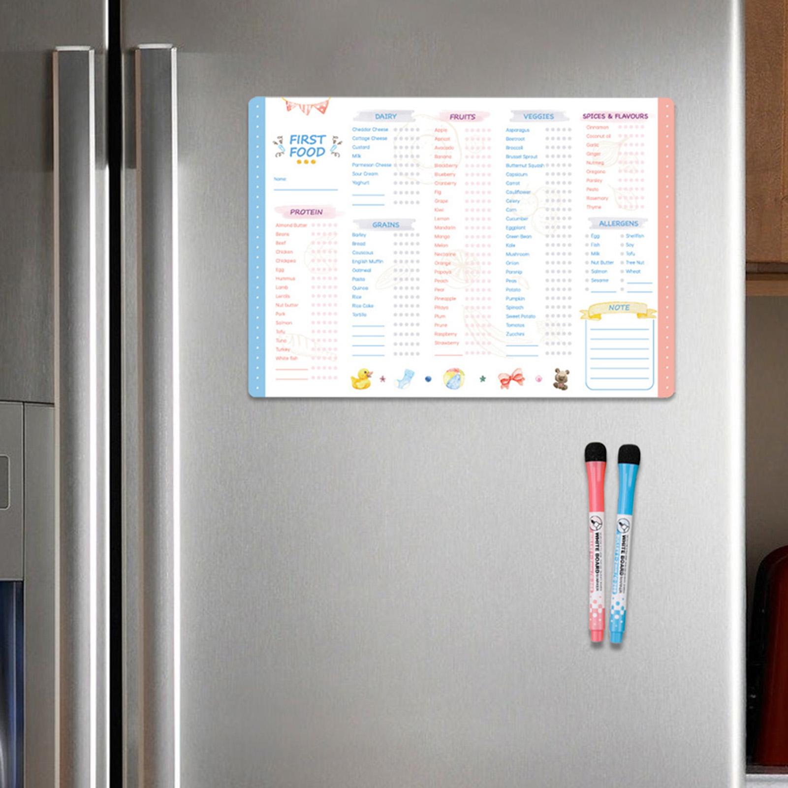 Baby First Foods Checklist Mag - đánh giá và giá Baby Food Tracker
