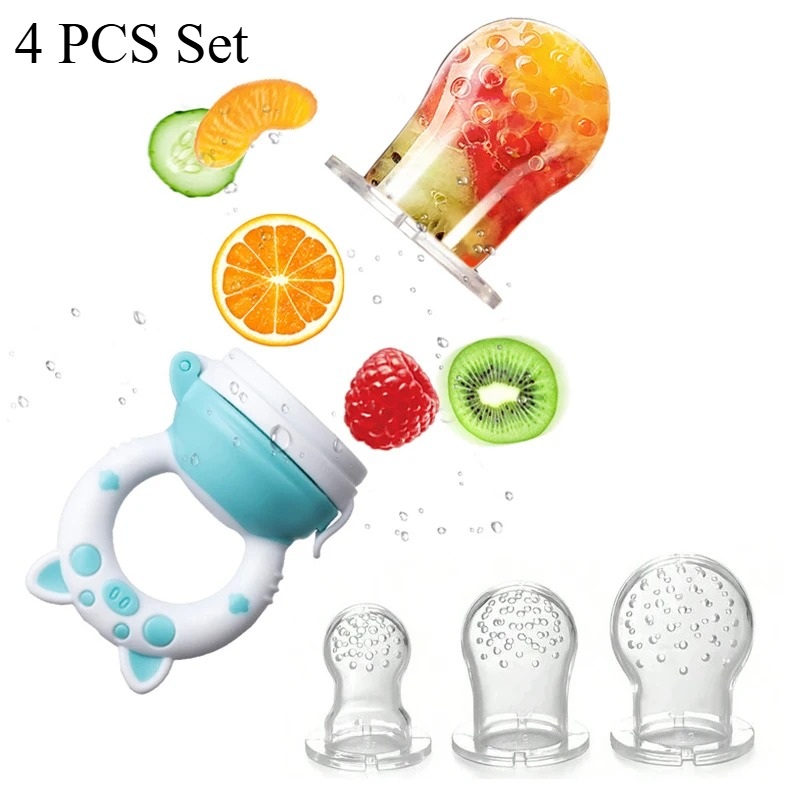 4pcs/set Silicone Fruit & Vege - đánh giá và giá Baby Food Quantity