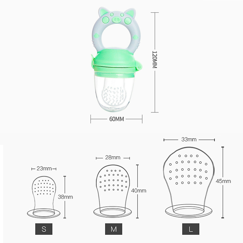 4pcs/set Silicone Fruit & Vege - đánh giá và giá Baby Food Quantity