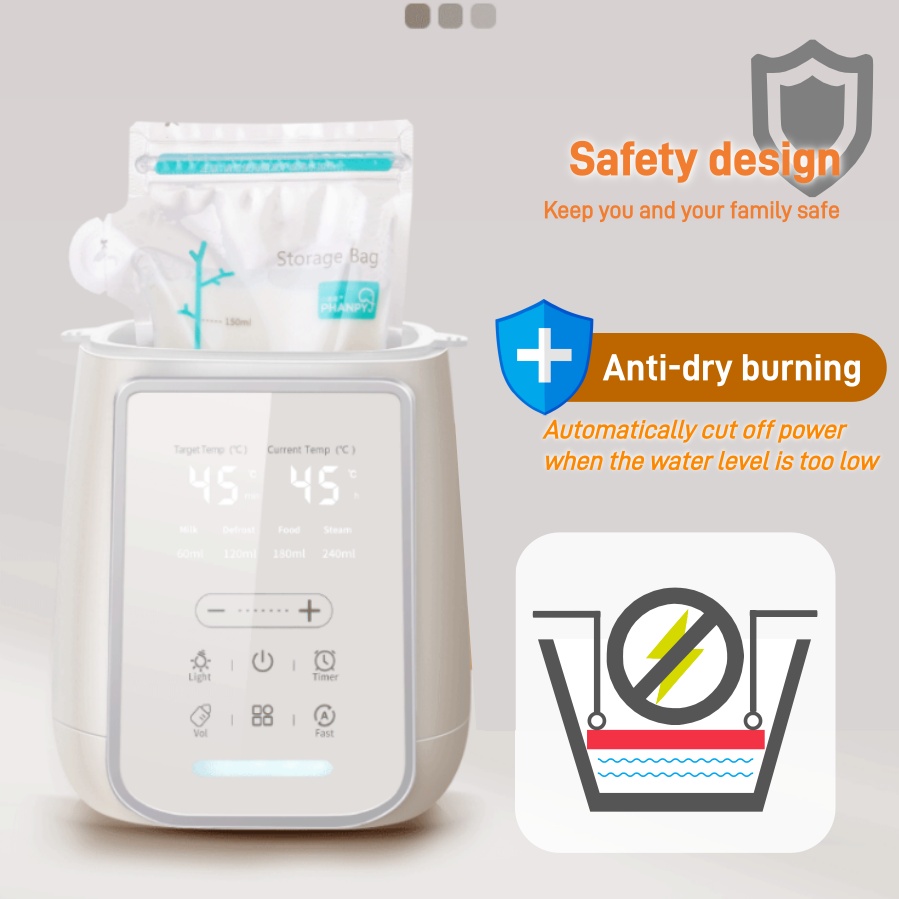 8In1 Baby Bottle Breast Milk W - đánh giá và giá Baby Food Warmer