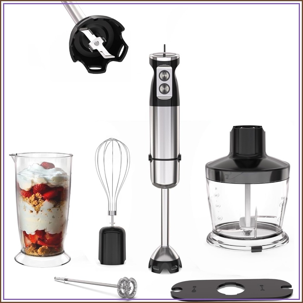 5 in 1 Immersion Blender Handh - đánh giá và giá Baby Food Hand Blender