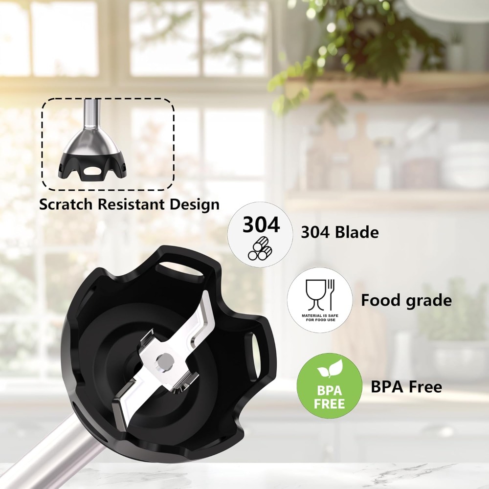 5 in 1 Immersion Blender Handh - đánh giá và giá Baby Food Hand Blender