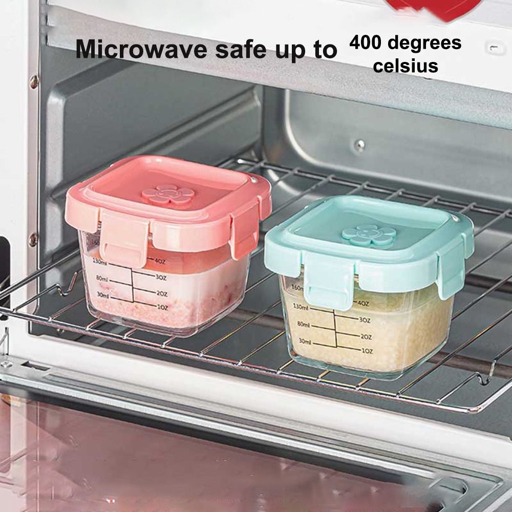 Glass Food Storage Box New 170 - đánh giá và giá Baby Food Options