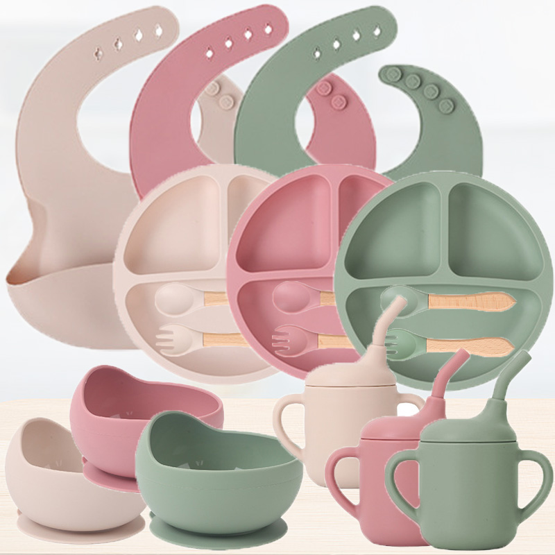 Children's silicone tableware  - đánh giá và giá Baby Food Quantity