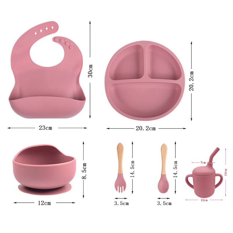Children's silicone tableware  - đánh giá và giá Baby Food Quantity