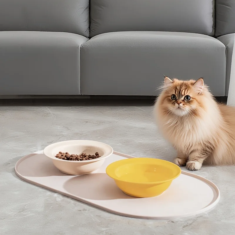 1pc,Cat Feeding Mat with Non-S - đánh giá và giá Baby Food Cat