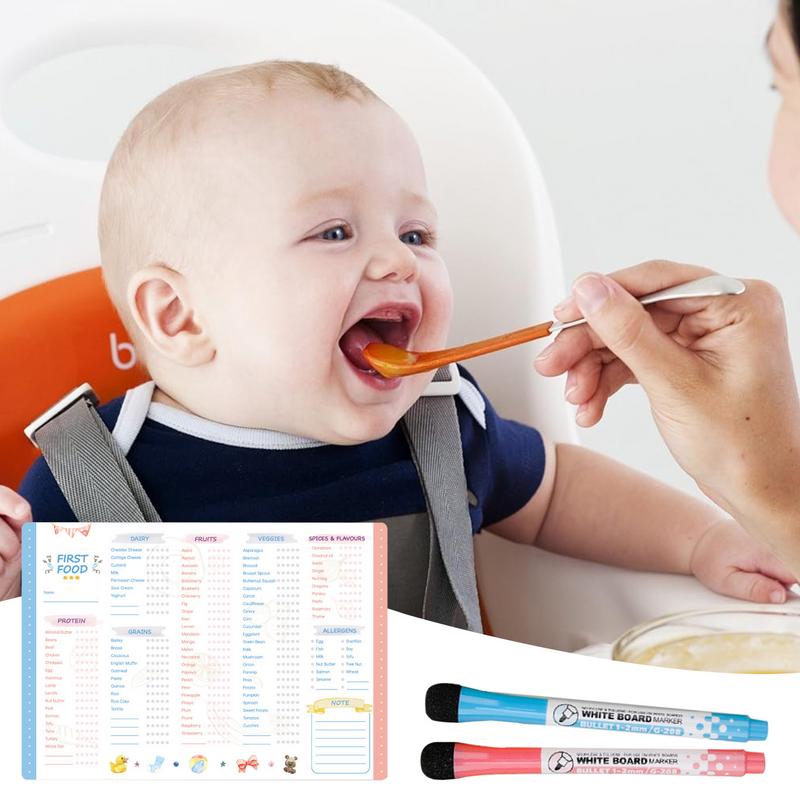 Reusable Kids Magnetic Daily F - đánh giá và giá Baby Food Tracker