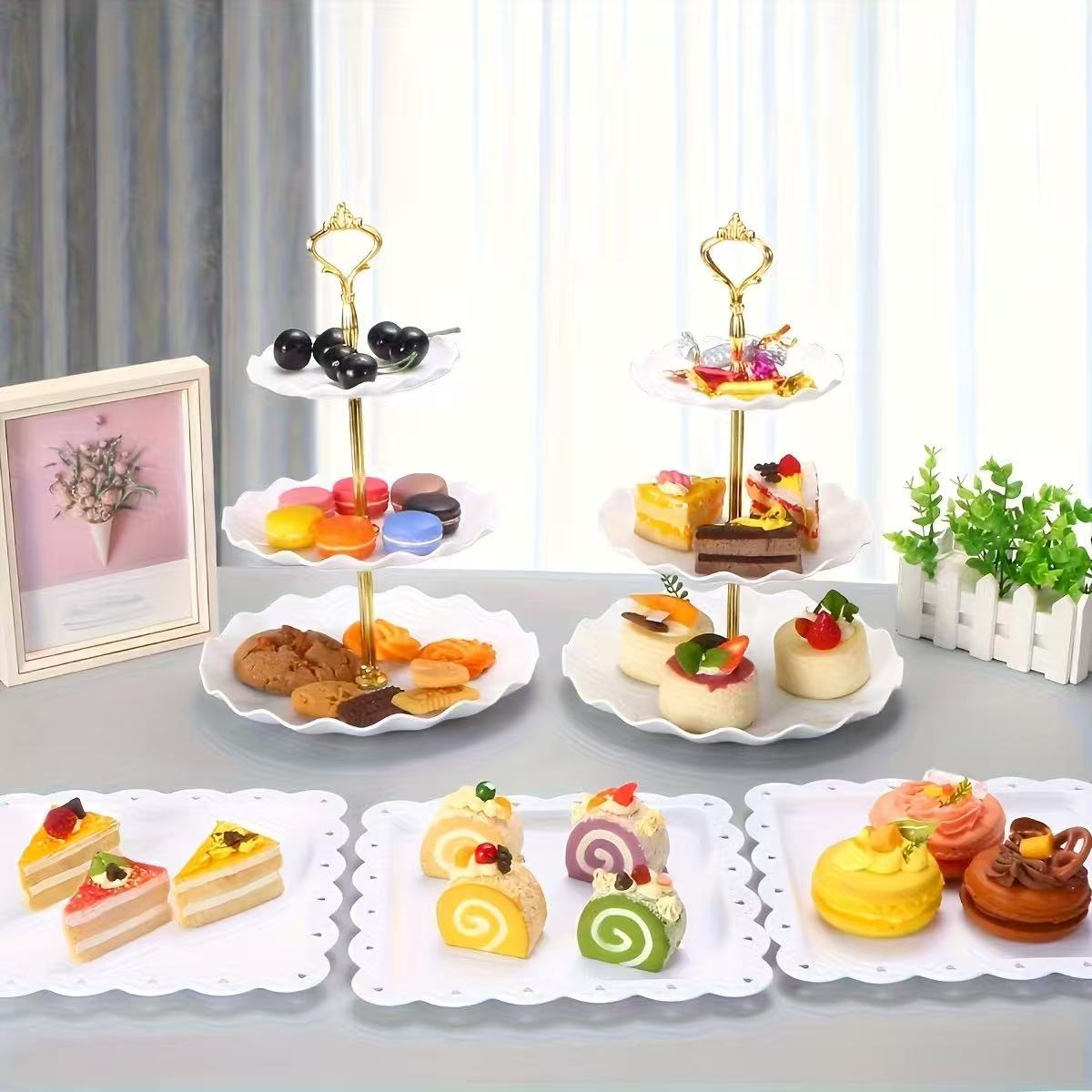 1/3/4/5PCS Decorative Food Tra - đánh giá và giá Baby Food Quantity