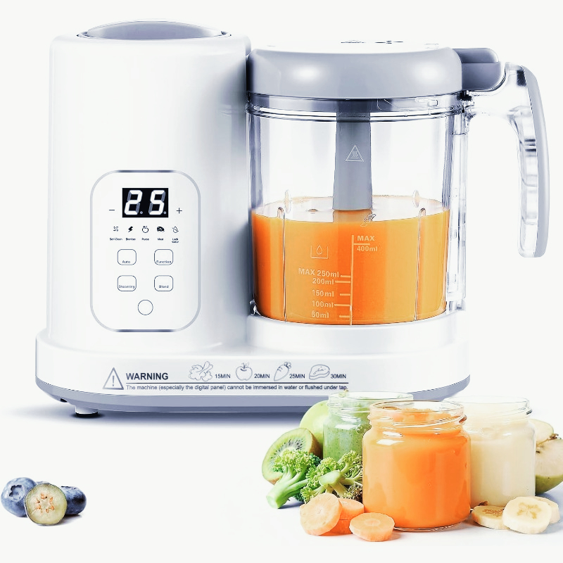 Baby Food Maker Steamer Blende - đánh giá và giá Baby Food Quantity