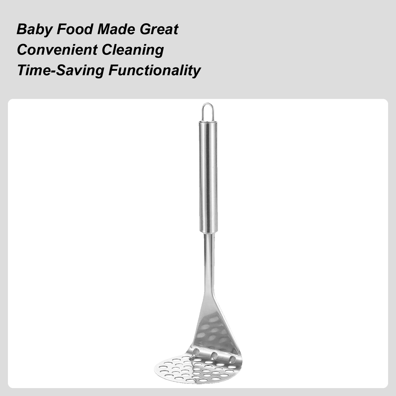 Metal Potato Masher Avocado Sm - đánh giá và giá Veggie Baby Food