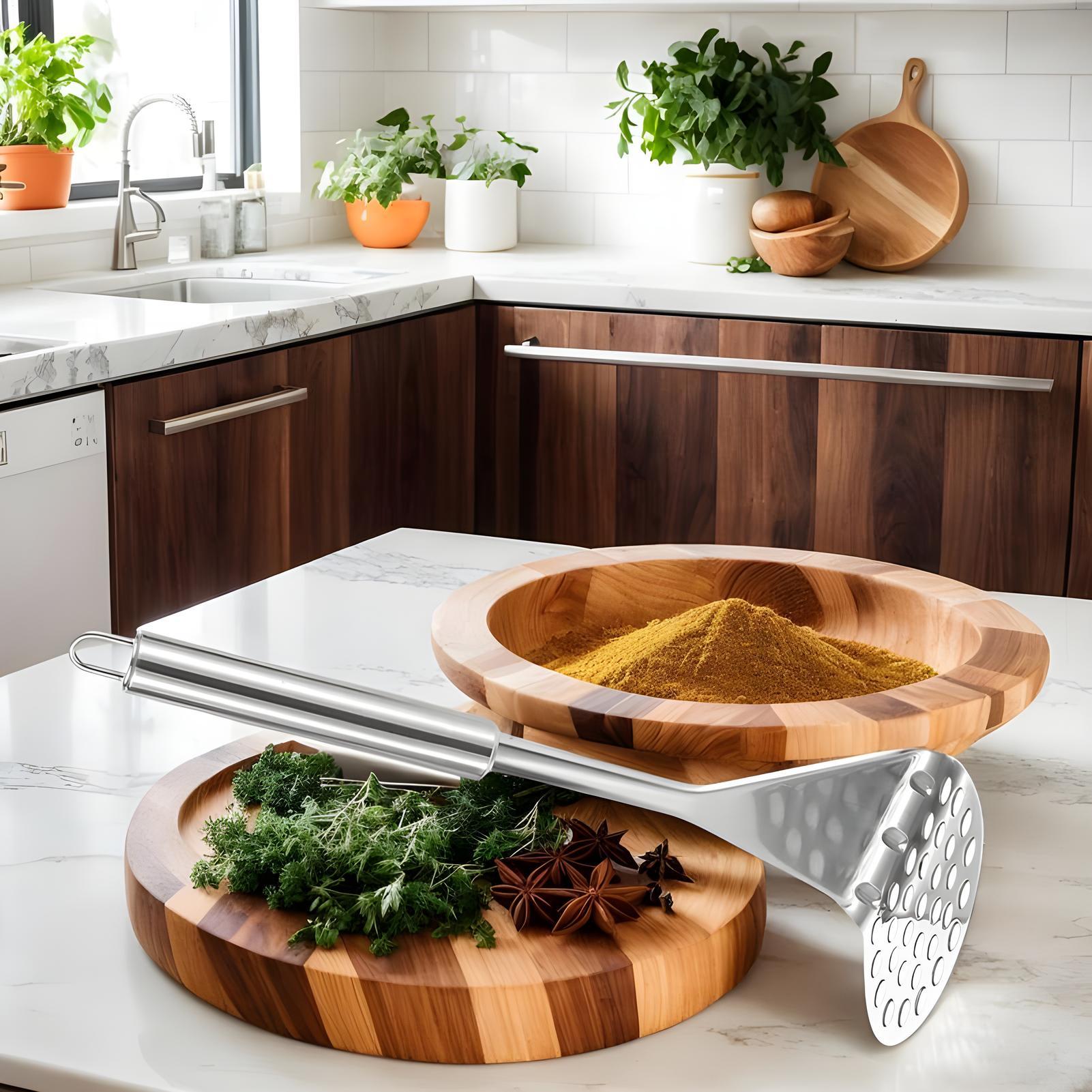 Metal Potato Masher Avocado Sm - đánh giá và giá Veggie Baby Food