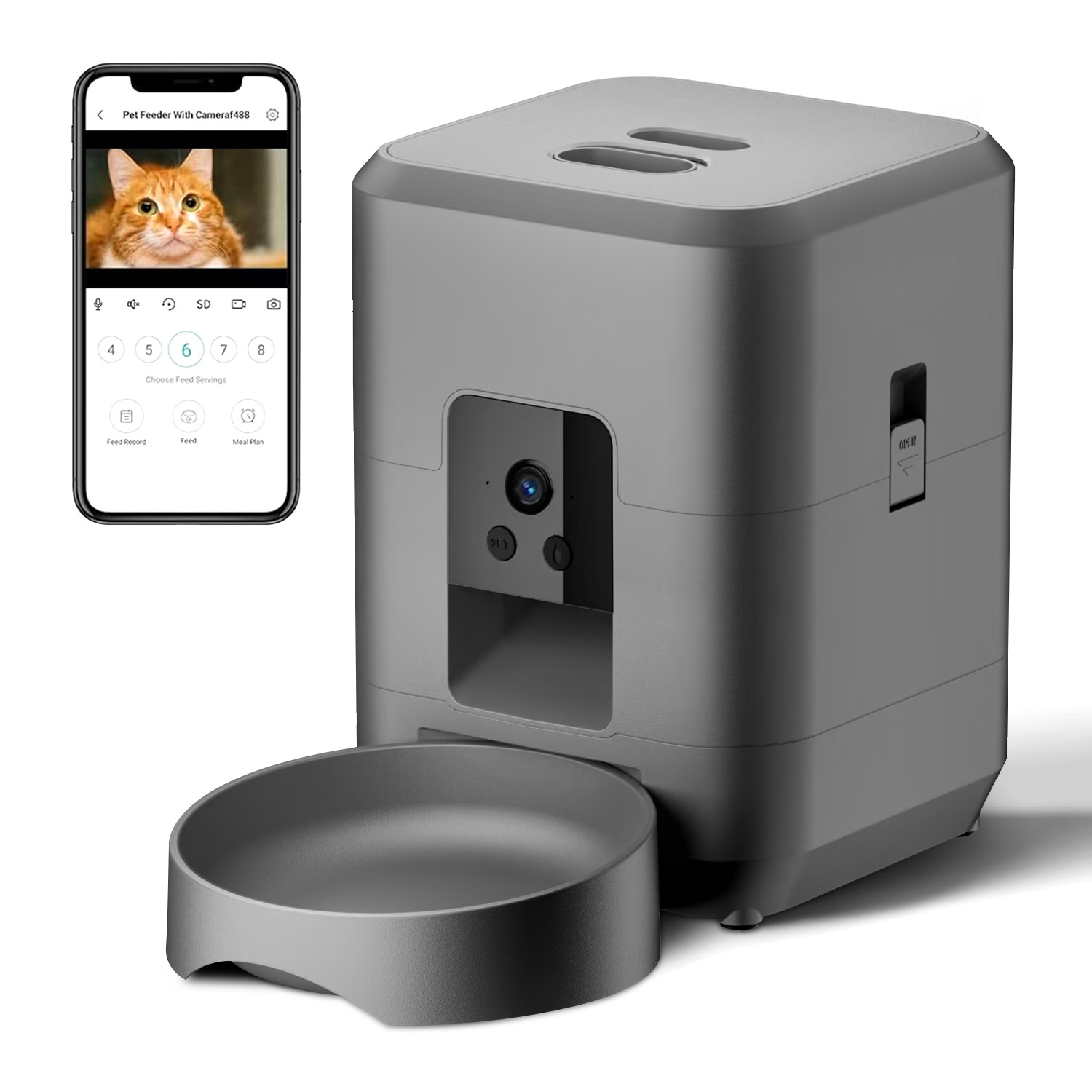 2L with video automatic cat fe - đánh giá và giá Baby Food Cat