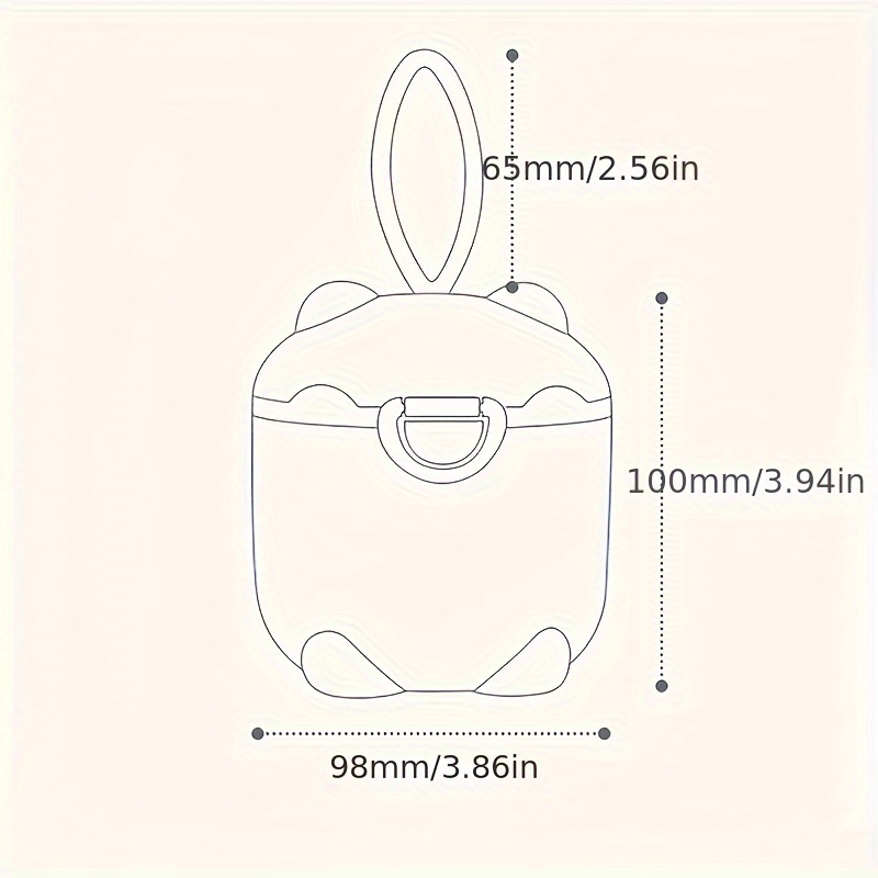 1pc Portable Four-Layer Milk P - đánh giá và giá Baby Food Options