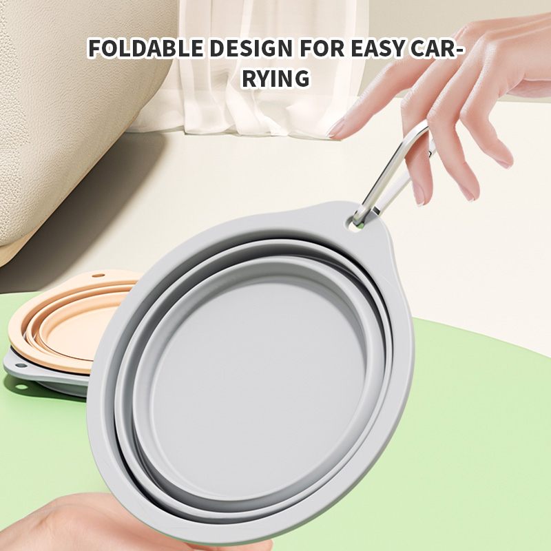 Collapsible Silicone Dog Bowl, - đánh giá và giá Baby Food Cat