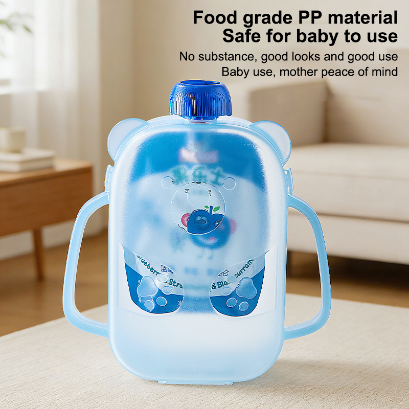 Food Pouch Holder Mess-Free Ba - đánh giá và giá Baby Food Options