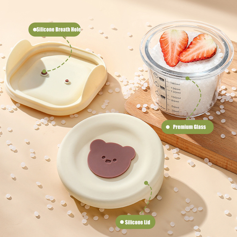 180ml Glass Baby Food Storage  - đánh giá và giá Baby Food Options
