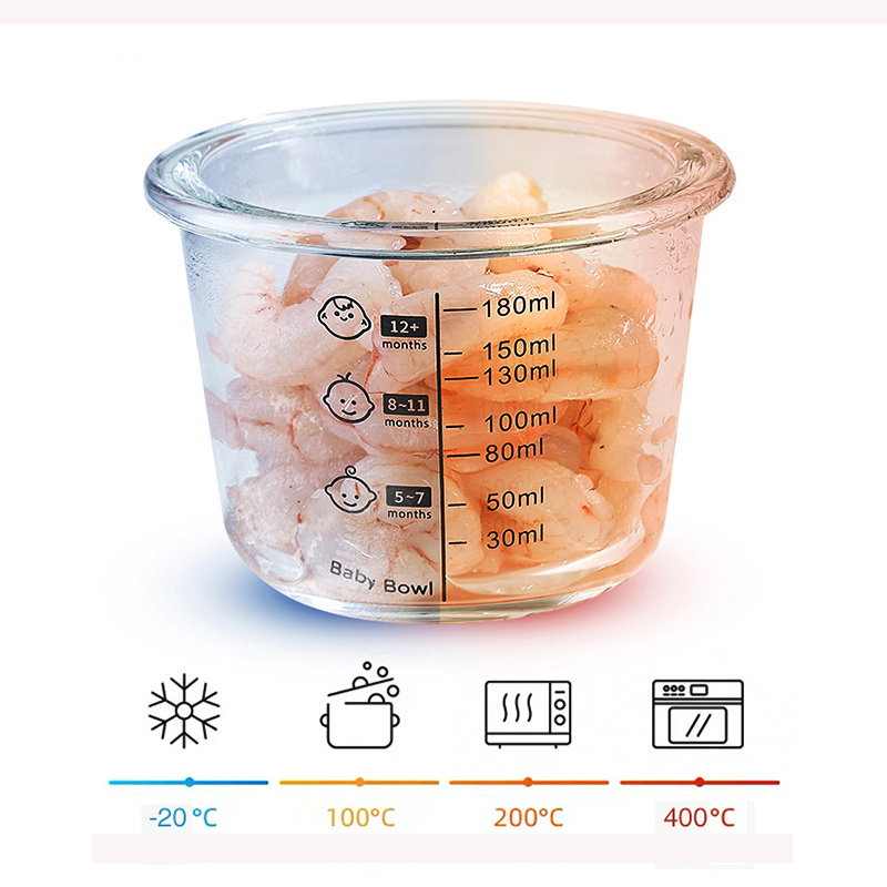 180ml Glass Baby Food Storage  - đánh giá và giá Baby Food Options