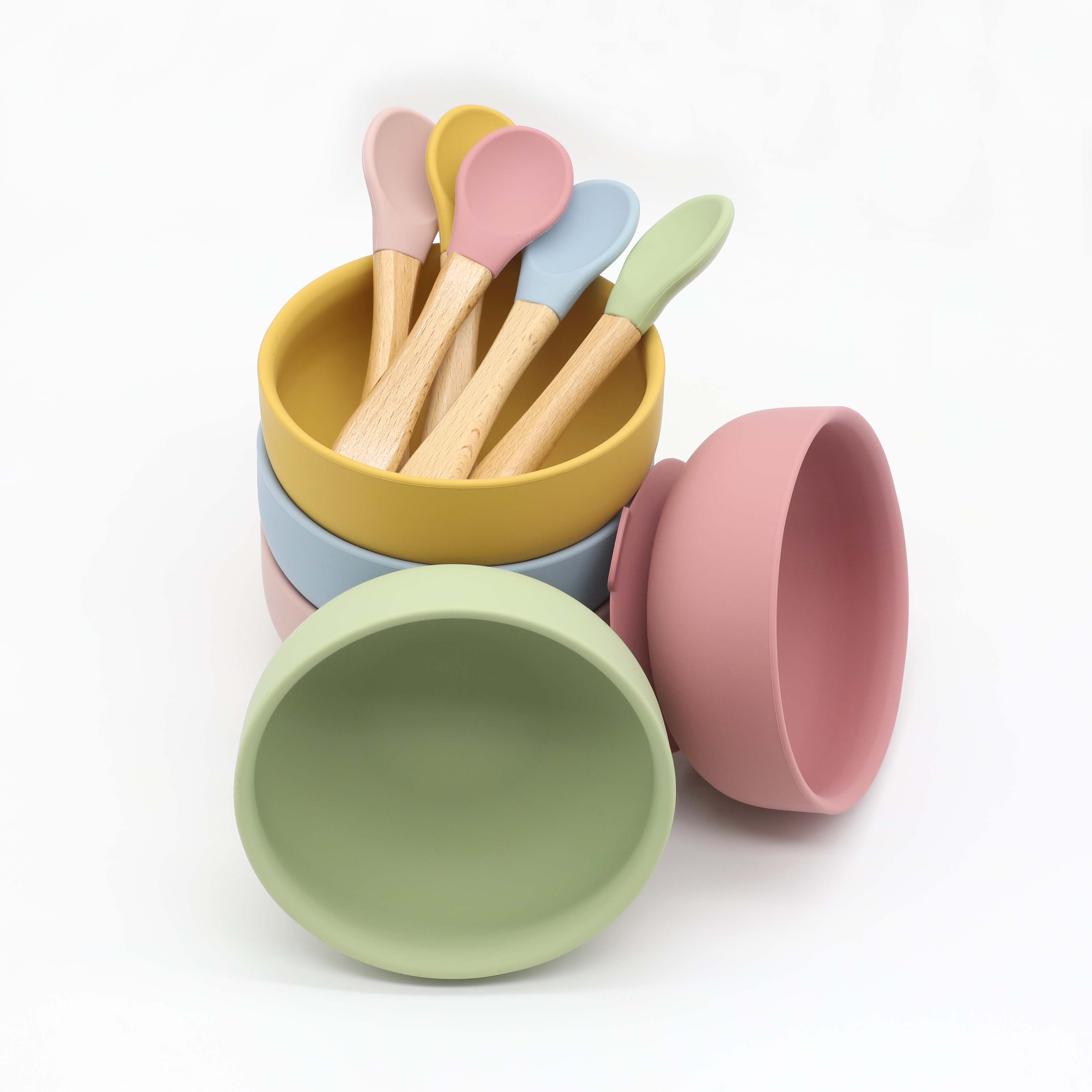 Silicone bowl with suction cup - đánh giá và giá Baby Food Quantity