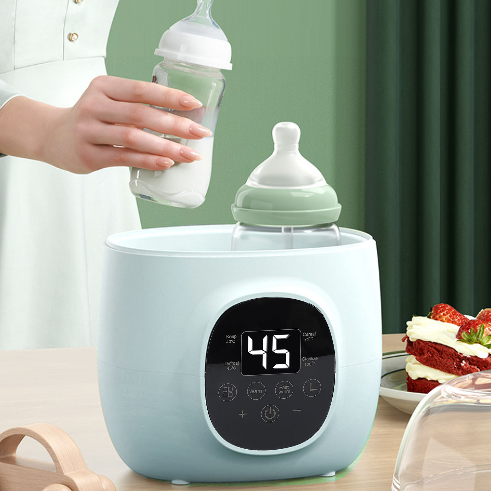 Baby Bottle Warmer 200W PP Mul - đánh giá và giá Baby Food Warmer