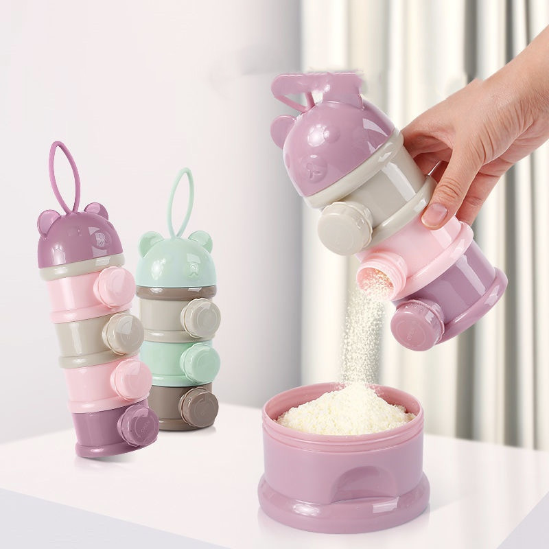 3/4 Layers Bear Baby Milk Powd - đánh giá và giá Baby Food Options