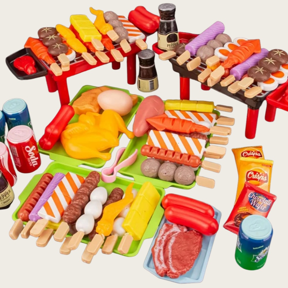 Baby Dress Up Kitchen Toys BBQ - đánh giá và giá Baby Food Quantity